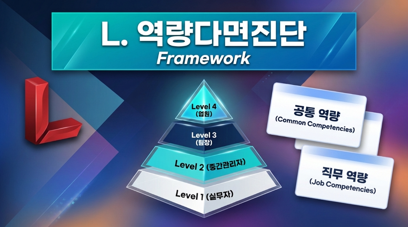 [L.역량다면진단] 우리 회사에 딱 맞는 인재 육성, '계층별 역량진단'으로 시작하세요! 썸네일